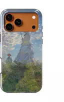 Voltuna Dėklas „Lady with a Parasol Stroll“ su MagSafe Apple iPhone 13-17 modeliams