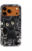 Voltuna Dėklas „Gothic Street Cat“ su MagSafe Apple iPhone 13-17 modeliams