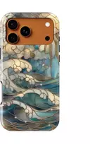 Voltuna Dėklas „Ocean Waves Mosaic“ su MagSafe Apple iPhone 13-17 modeliams