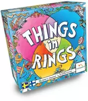 Dėklas Lautapelitfi „Things in Rings“ vakarėlių žaidimas