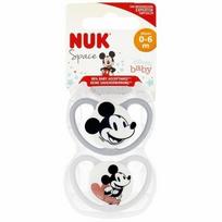 Čiulptukas Nuk Space Miki 175281, 0-6 mėn, 2 vnt.