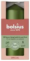 Bolsius žvakės cilindras Ø120x58mm metalinis žalias
