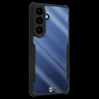 Tactical Quantum Stealth dėklas skirtas Samsung Galaxy S26+ skaidrus/juodos spalvos