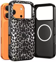 Tech-Protect Lamano MagSafe dėklas telefonui Apple iPhone 17 Pro Max leopard