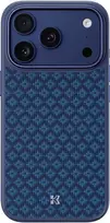 Benks Magnetic Armor Pro Armor Grid Kevlar dėklas Metal Frame 600D (YB69) skirtas Apple iPhone 17 Pro mėlynas