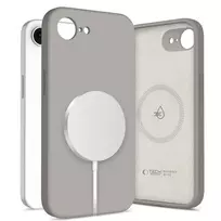 Dėklas Tech-Protect Silicone MagSafe Case for iPhone 16e / 17e - Gray