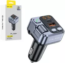 Blavec Transmiter FM Flash TR-05 MP3, Bluetooth – USB + Typ C – PD 30W (TFMFTR05-B) juodos spalvos