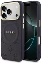 Dėklas Guess Peony Hot Stamp MagSafe Case for iPhone 17 Pro Max - Mėlyna