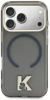 Karl Lagerfeld IML K galvos logotipo „MagSafe“ dėklas, skirtas iPhone 17 - Juodas
