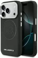 Dėklas Karl Lagerfeld K Head Point Logo MagSafe Case for iPhone 17 Pro Max - Juodas
