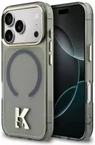 Karl Lagerfeld IML K galvos logotipo „MagSafe“ dėklas, skirtas iPhone 17 Pro - Juodas