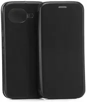 Beline magnetinis knygos dėklas, skirtas „Google Pixel 10A“, juodas