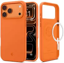 Dėklas Spigen Silicone Fit Mag MagSafe Case for iPhone 17 Pro Max - Oranžinis