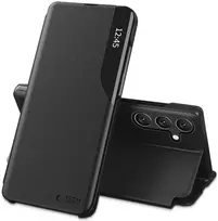Dėklas Tech-Protect Smart VIEW Samsung Galaxy A57 5G juodos spalvos
