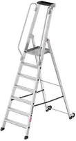 Hailo Ladder mobile platforms Master P80 / aluminum / 7 steps