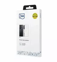 Dėklas 3mk Smoke MagCase for Samsung Galaxy S25 Ultra - Baltas-Translucent