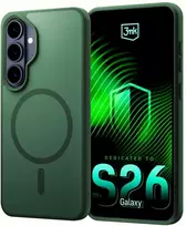 Dėklas 3MK Smoke MagCase do Samsung Galaxy S26 žalia