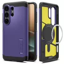 Spigen Tough Armor Mag MagSafe dėklas skirtas Samsung Galaxy S26 Ultra – violetinės spalvos