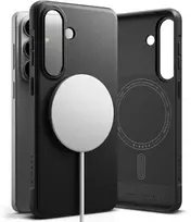 Dėklas Ringke Onyx Magnetic MagSafe Samsung Galaxy S26 juodos spalvos