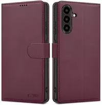 Dėklas „Tech-Protect“ piniginė „Samsung Galaxy A36 / A56 / A37 5G Mulberry“