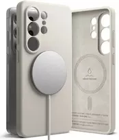 Dėklas „Ringke“ silikoninis magnetinis „MagSafe“ „Samsung Galaxy S26 Ultra“ akmuo