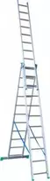 Drabex kopėčios aliumininės 3-ELEMENTOWA 760CM 11+11+11 pakopos (1 SZT)