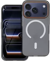 Dėklas Oem Case for iPhone 16e (SE4 2025) / 17e Go Oranžinis compatible with MagSafe juodas