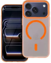 Dėklas Oem Case for iPhone 16e (SE4 2025) / 17e Go Oranžinis compatible with MagSafe oranžinis