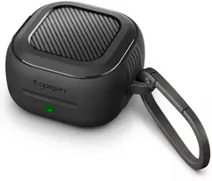 Dėklas Spigen RUGGED Armor Samsung Galaxy Buds 4 / 4 Pro Matte juodos spalvos