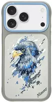 „Nimmy Eagle MagSafe“ dėklas, skirtas „iPhone 17 Pro Max“ – pilkas
