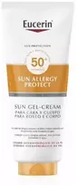 Eucerin Sun Allergy Protect Sun Gel Kreminis Sfp50 apsauginis gelinis kremas nuo saulės, 200 ml