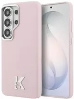 Telefono dėklas MagSafe Galaxy S26 Ultra, rožinis Karl Lagerfeld
