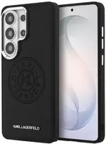 Karl Lagerfeld perforuotas KL MagSafe dėklas, skirtas „Samsung Galaxy S26 Ultra“, juodas