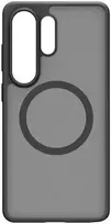 Samsung Capella Magnet dėklas skirtas Samsung Galaxy S26 Ultra, MagSafe Compatible – juodos spalvos