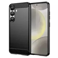 Topt Carbon dėklas skirtas Samsung Galaxy S26 Plus juodos spalvos