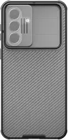 Dėklas Nillkin CamShield PRO Hard Case skirtas Samsung Galaxy A37 skaidrus juodos spalvos