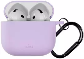 Dėklas Puro Icon Case for AirPods 4 - Violetinė
