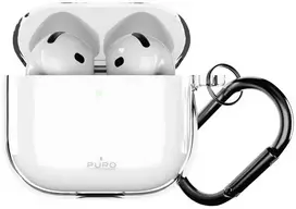Dėklas Puro 0.3 Nude Case for AirPods 4 - Transparent