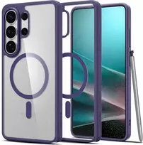 Dėklas Spigen ULTRA HYBRID MAG MagSafe Samsung Galaxy S26 ULTRA DĖKLAI TAMSIAI VIOLETINĖS SPALVOS
