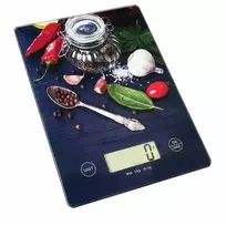 Virtuvinės svarstyklės Oliver Voltz Virtuves svarstyklės Voltz OV51651KD 5 mg 2x AAA baterijas 20 0x14 6x1 8 mm LCD ekrāns čili pipari 5R1651KDCP ()