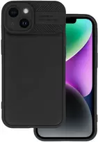 Topt Camera Protected dėklas skirtas Apple iPhone 15 juodos spalvos