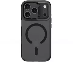 Benks Magnetic Lucid Armor dėklas (0070) skirtas Apple iPhone 17 Pro Max juodos spalvos (Camera Control Button)