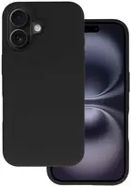 Tel Protect silikoninis Premium dėklas telefonui Apple iPhone 16 juodos spalvos
