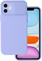 Topt Camshield Soft dėklas skirtas Apple iPhone 11 Light violetinės spalvos