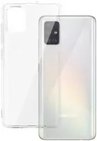 Dėklas Topt Galinis dangtelis 2 mm idealiai tinkantis Samsung Galaxy A51 skaidrus