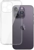 Dėklas Topt Galinis dangtelis 2 mm idealiai tinkantis Apple iPhone 14 Pro skaidrus