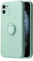 Dėklas Vennus Silicone Ring skirtas Apple iPhone 14 Pro Max mėtų spalvos