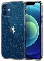 Topt Crystal Glitter dėklas skirtas Apple iPhone 12 Pro Max sidabro spalvos