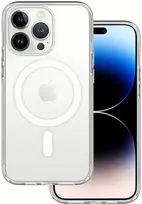 Topt Acrylic Magsafe Dėklas skirtas Apple iPhone 15 skaidrus