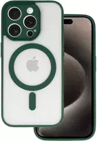 Topt Acrylic Color Magsafe dėklas skirtas Apple iPhone 16 žalios spalvos